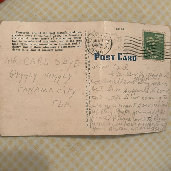 One Cent George Washington Stamp - Picture 1 of 4